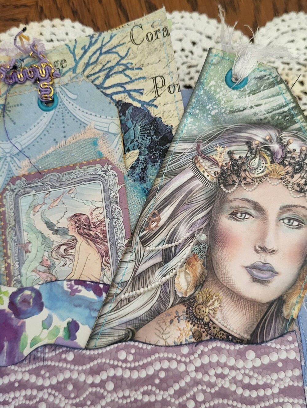 Mermaid Junk Journal - Picture 12 of 17